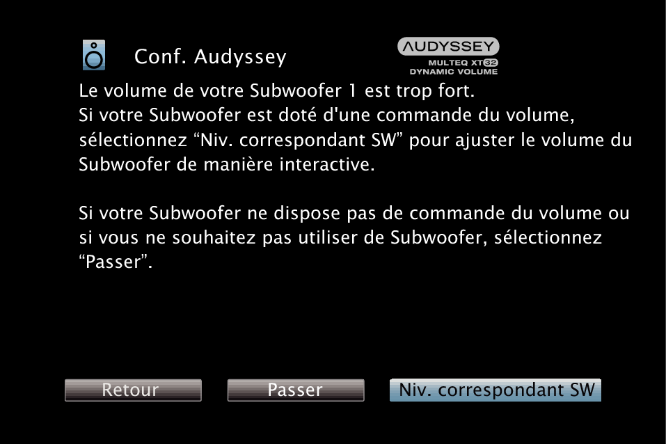 GUI AudysseySetup SW X3500